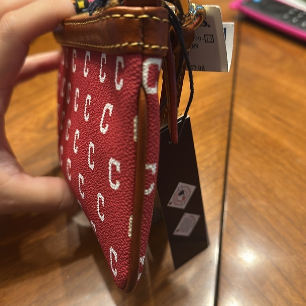 NWT - DOONEY & BOURKE Cleveland Indians Wristlet - Picture 3 of 5